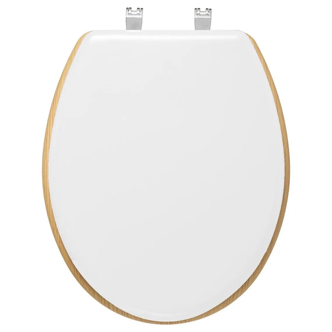 Abattant Bois + Zinc Blanc Modern | 3 Suisses