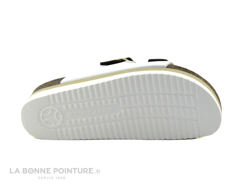 Achat chaussures Biomodex Femme Mule, vente Biomodex 4800 PREMIER - Mule plateforme Femme - Beige - Blanc