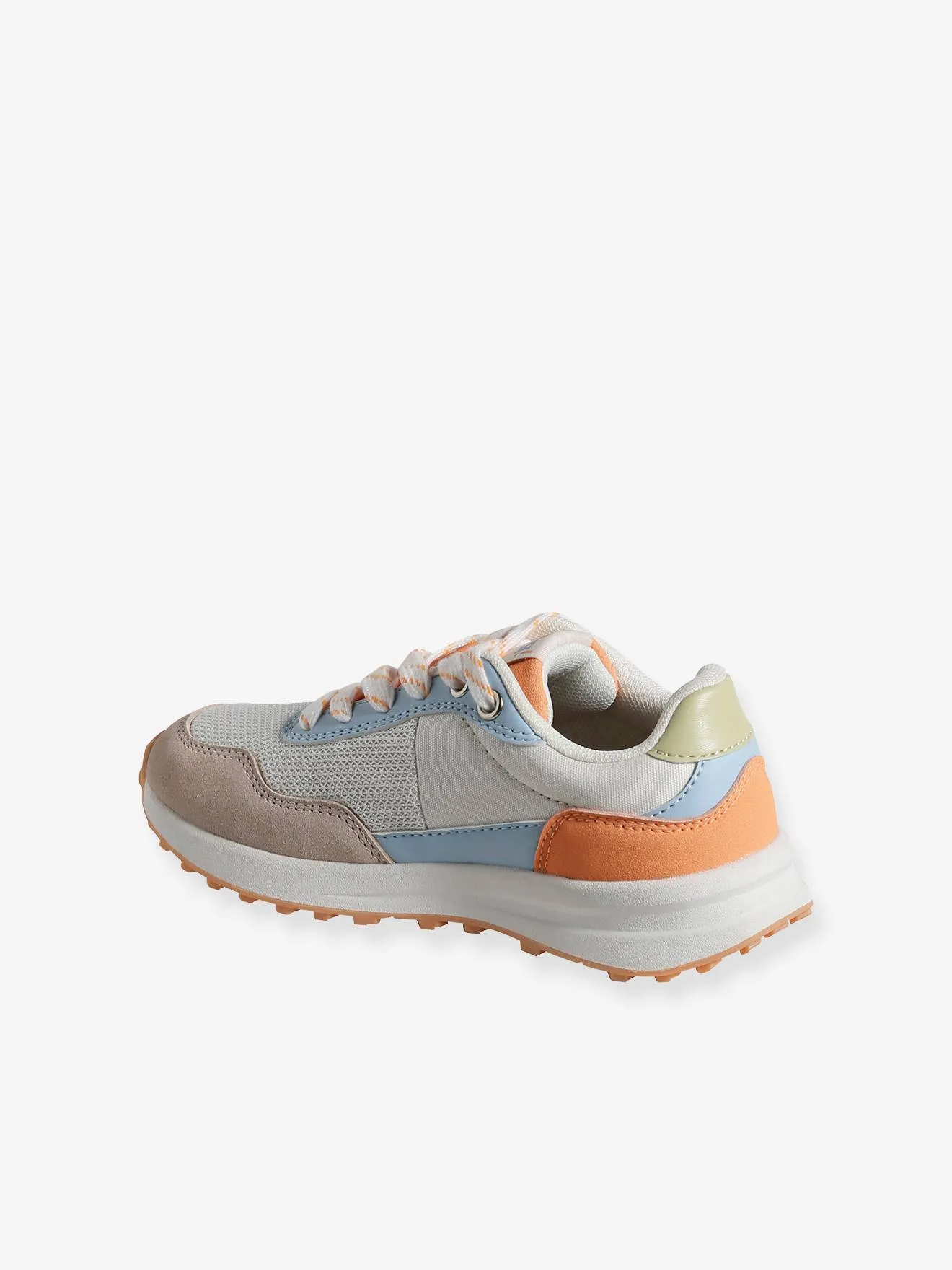 Baskets lacées junior lot beige - Vertbaudet
