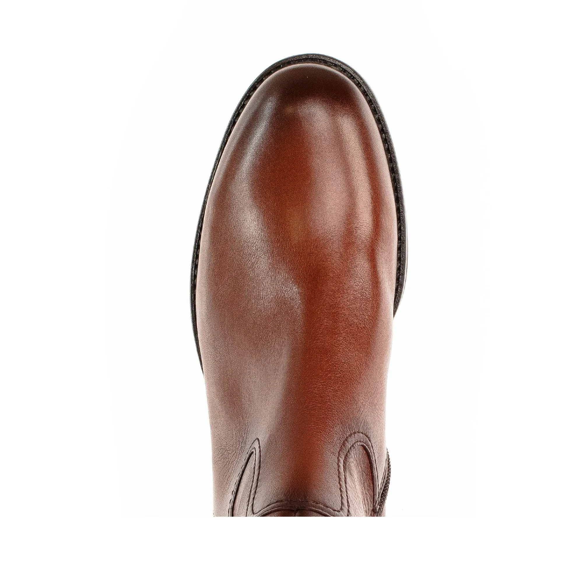 Bottes marron en micro