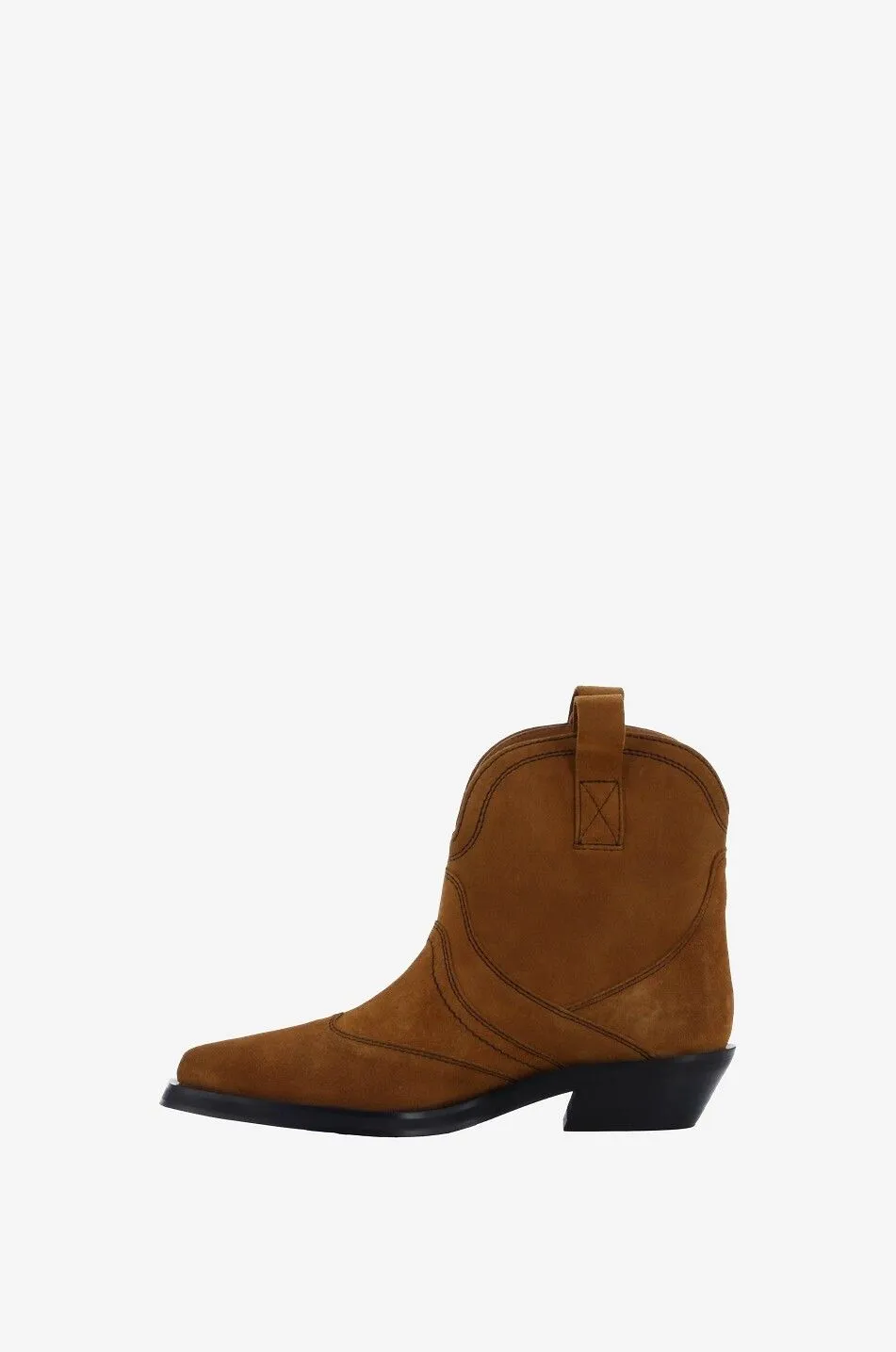 Bottines esprit santias en daim