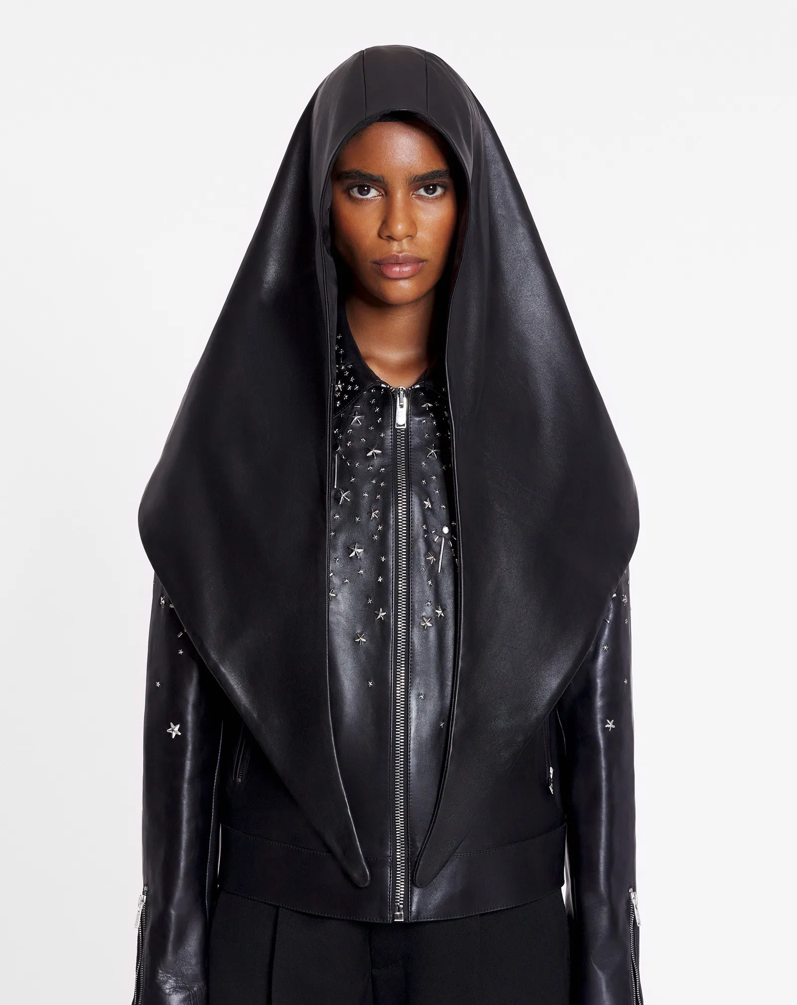 CAPUCHE LANVIN X FUTURE EN CUIR