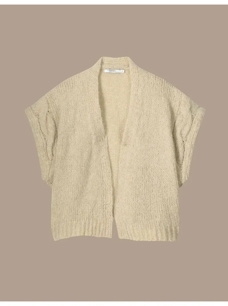 Cardigan manches courtes Summum