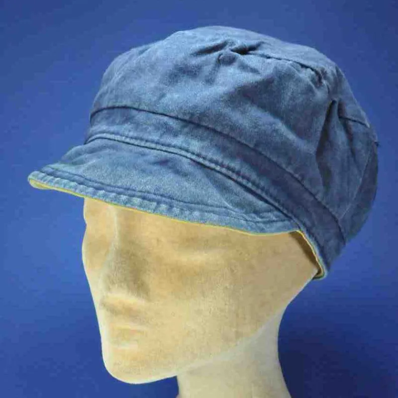 Casquette cubaine réversible - Achat casquette gavroche femme - Casquette