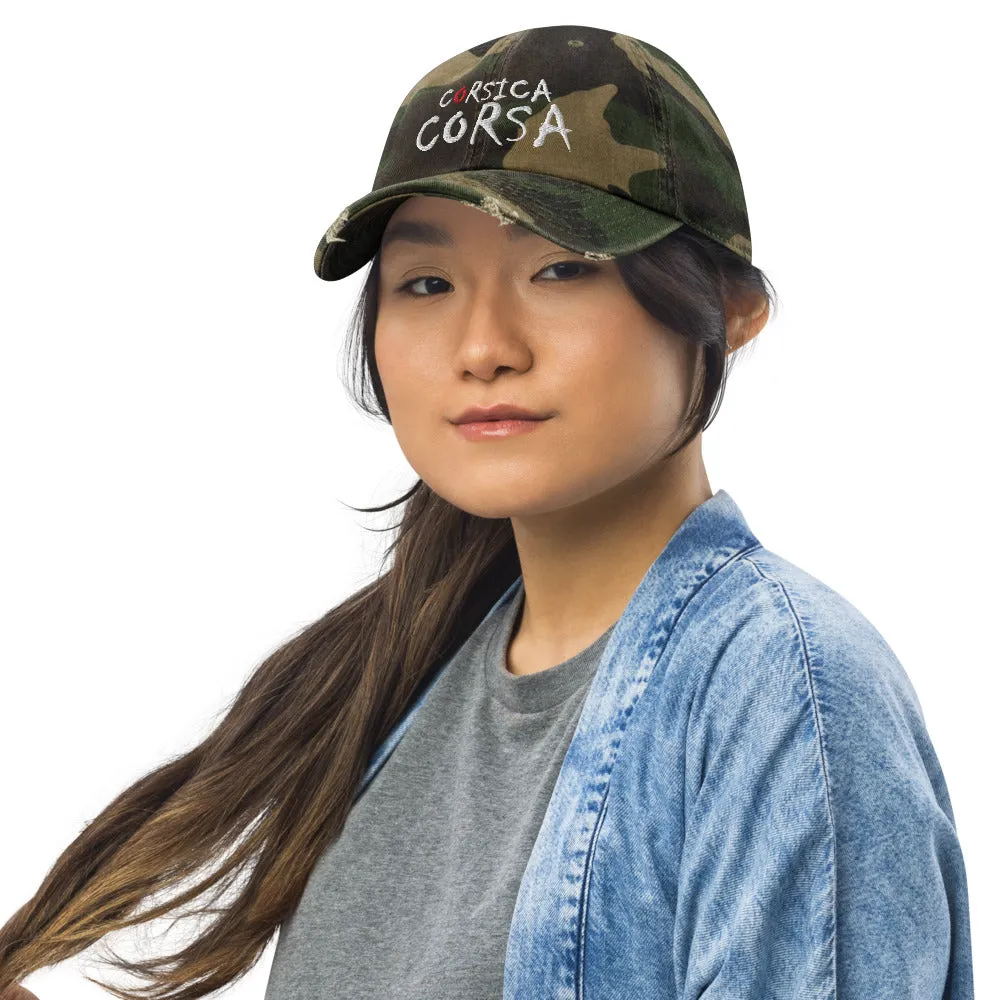 Casquette Effet Usé Corsica Corsa