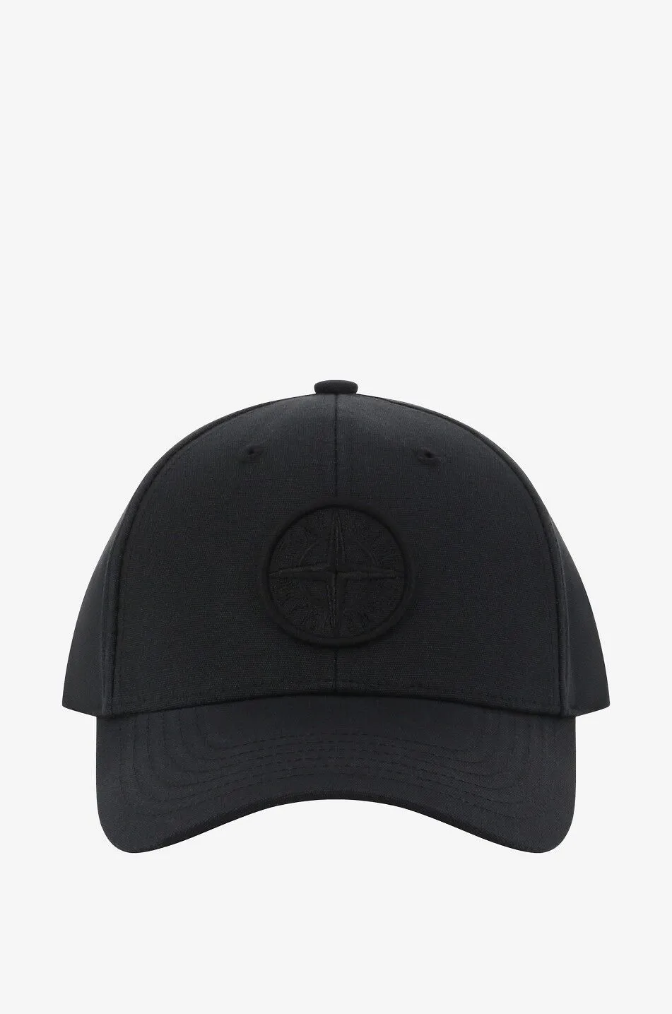 Casquette en gabardine brodée Compass