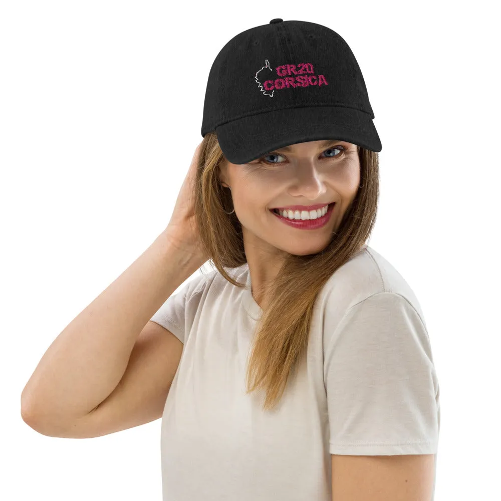 Casquette en jean GR20 Corsica