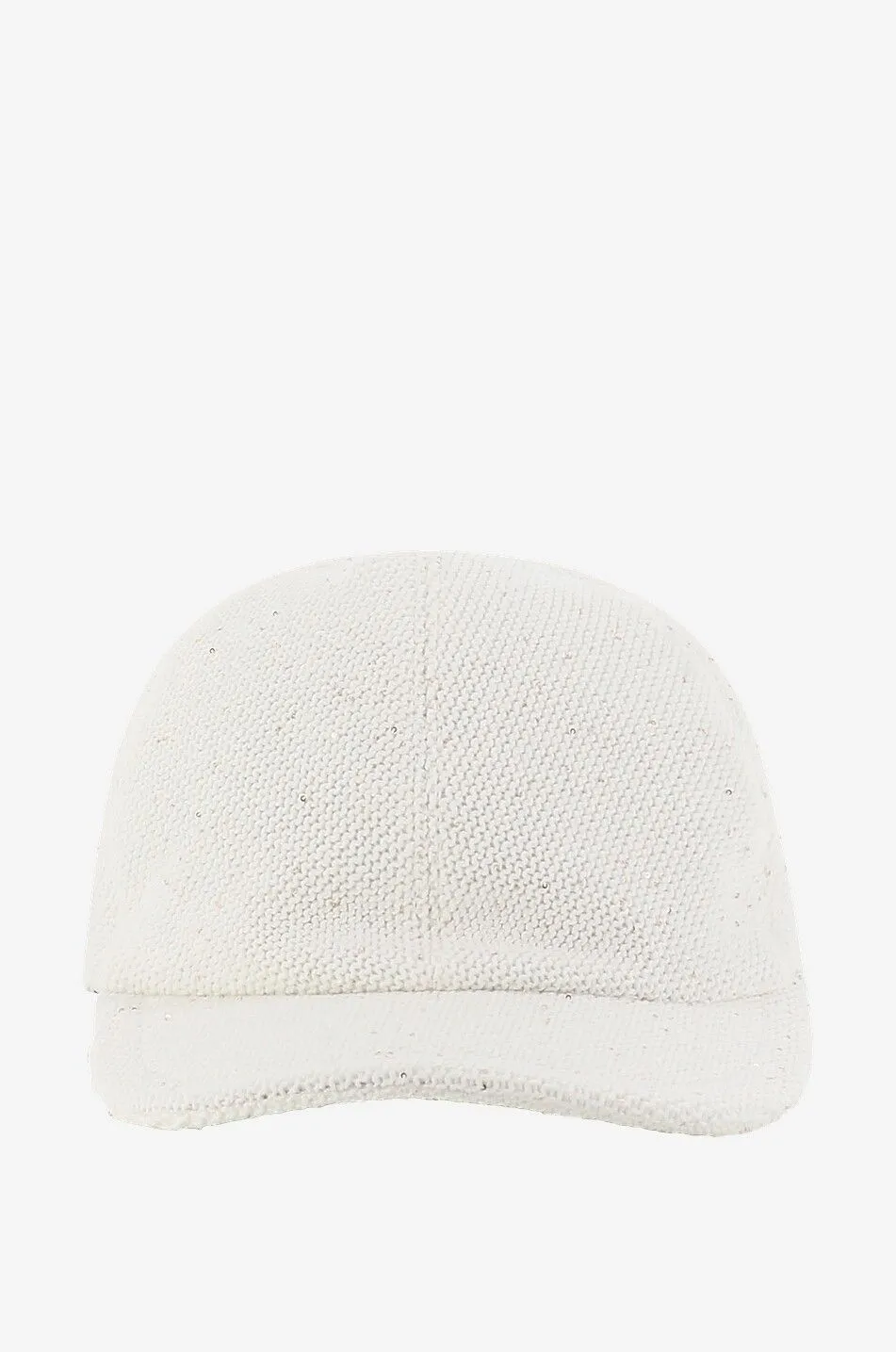 Casquette en maille et sequins