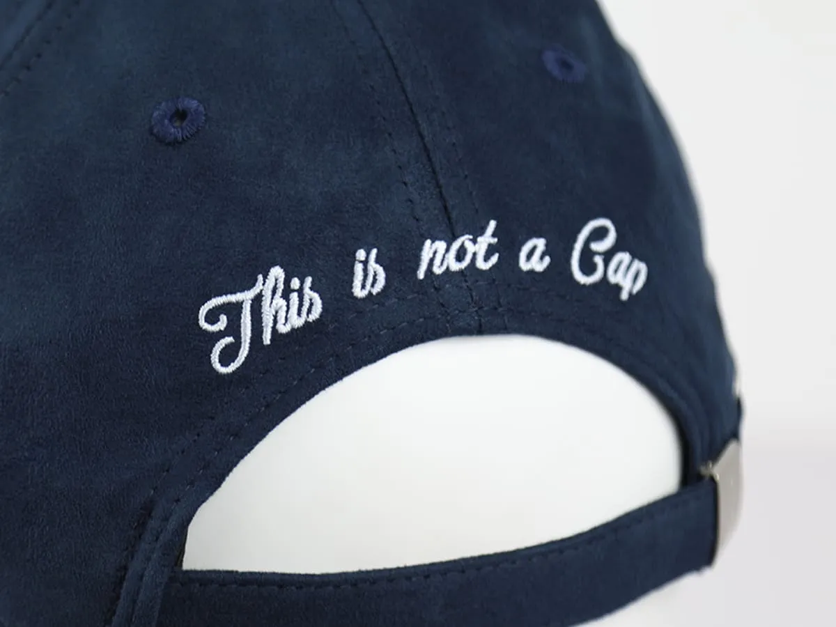 Casquette  Héritage  Suédine Bleu Marine