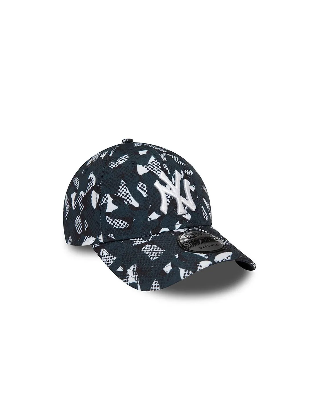 Casquette New Era Imprimé saisonnier 9FORTY New York MLB Navy Blue Femme