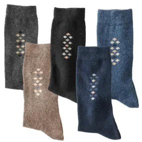 Chaussettes soie & cachemire - les 5 paires