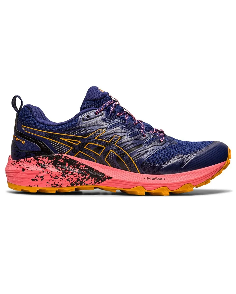 Chaussures de trail Femme GEL-Trabuco Terra Bleu