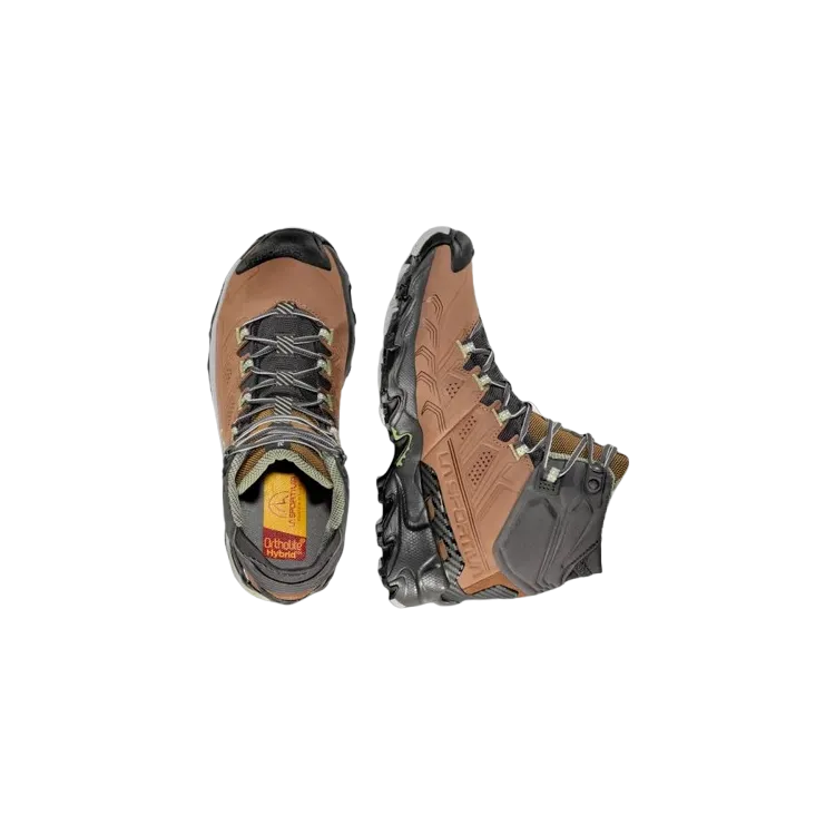 Chaussures La Sportiva "Ultra Raptor II Mid Leather Woman GTX Taupe/Sage" - Femme Taille 37