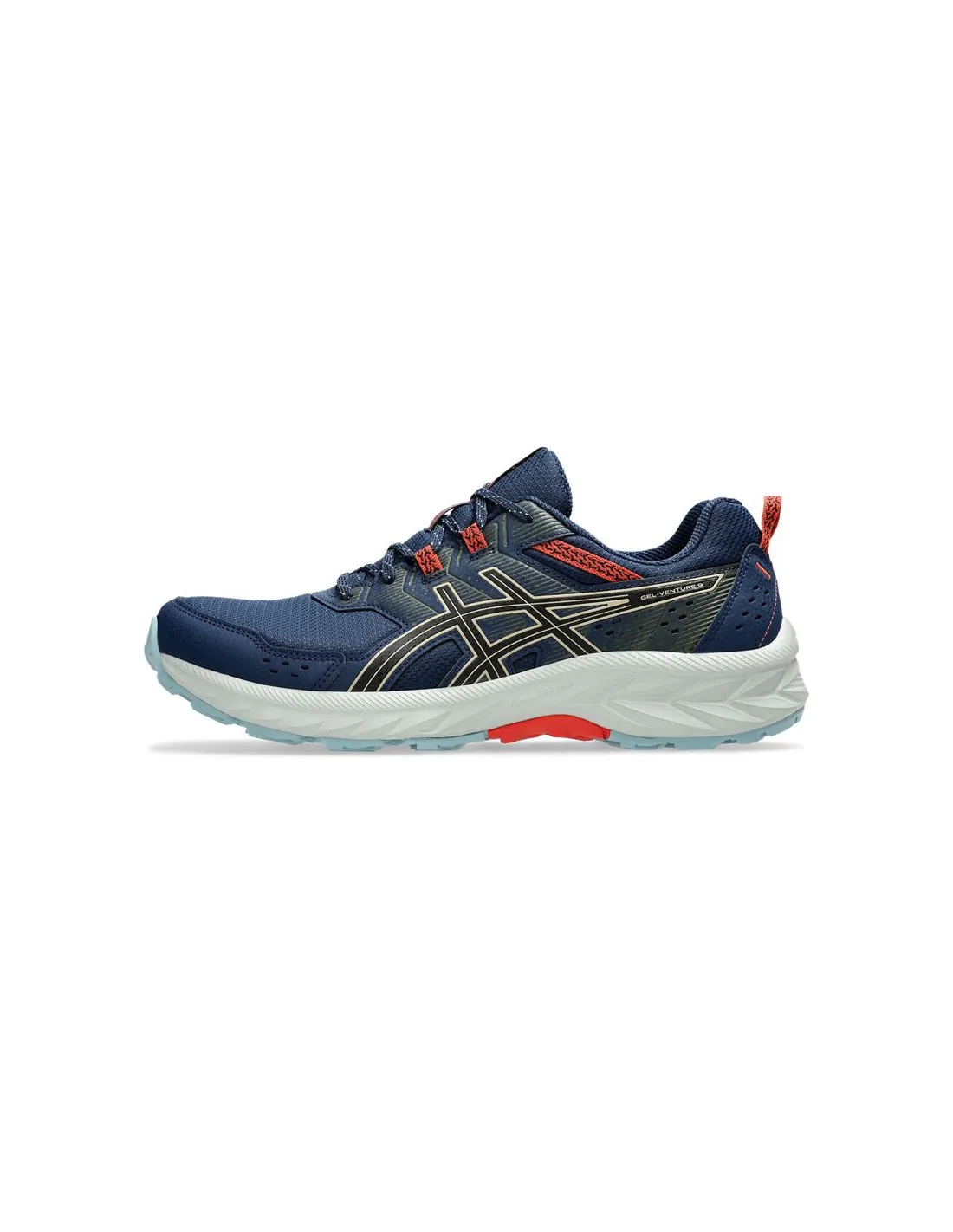 Chaussures Trail Gel Homme by ASICS -Venture 9 Bleu foncé