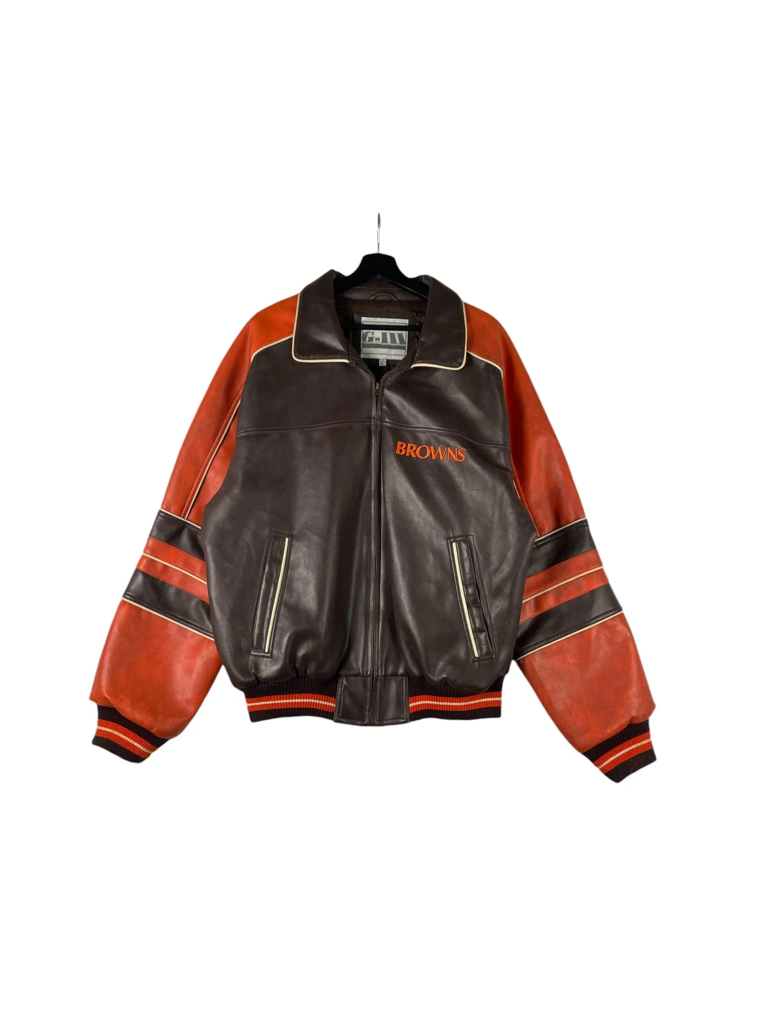Cleaveland Browns Deadstock Leather Jacket