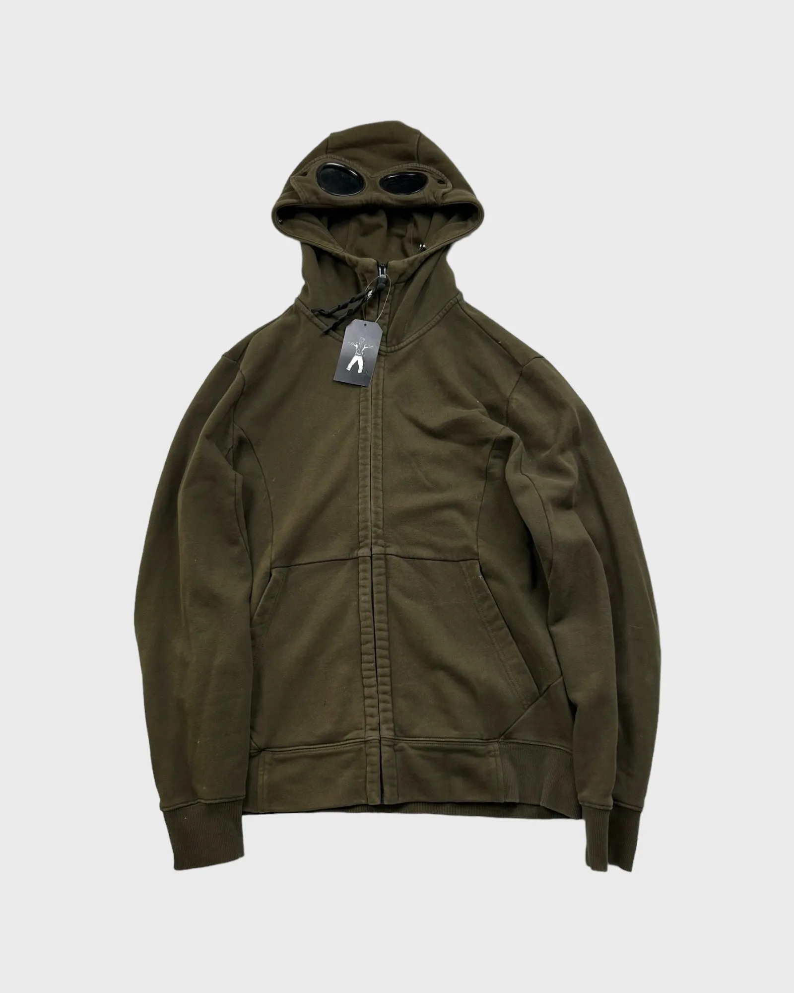 C.P company google jacket kaki