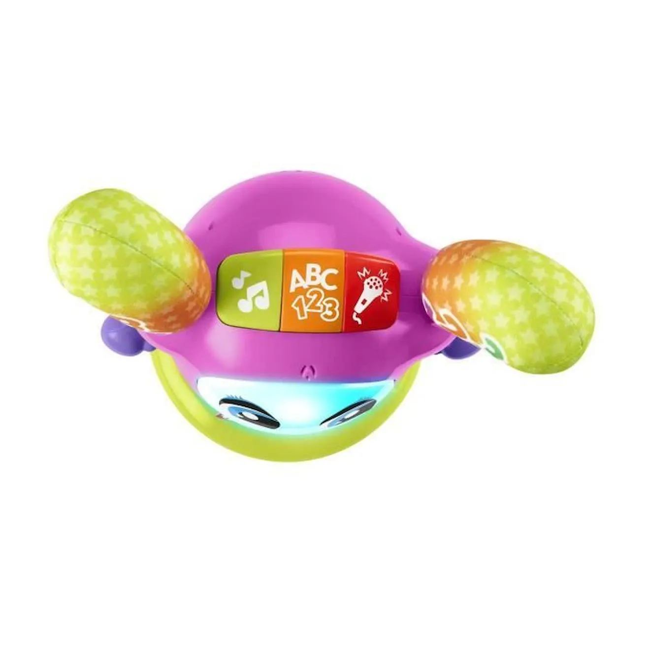 Fisher-Price-DJ le Robot Danseur à Rebond-Jouet d’éveil en français HRX19 blanc - Fisher Price