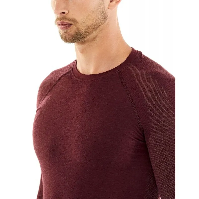 Icebreaker Mens 200 Zone Seamless LS Crewe - Sous-vêtement mérinos homme I Hardloop | Hardloop