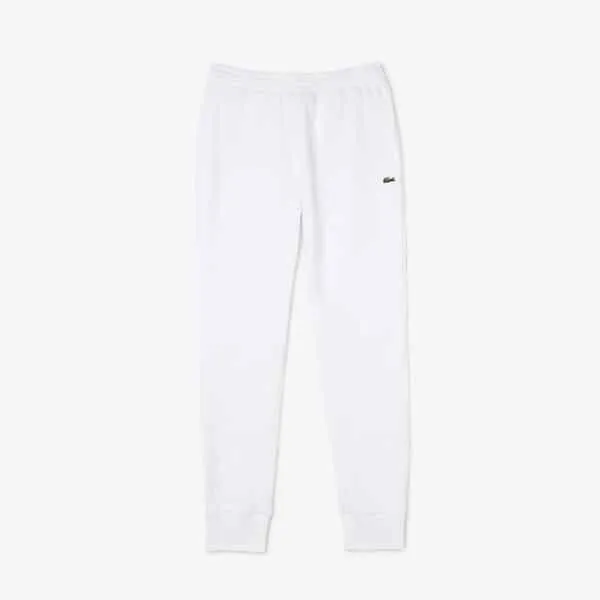 LACOSTE Pantalon coton bio blanc - SPORT AVENTURE
