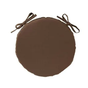 Lot de 2 galettes ronde spécial extérieur unie - Beige | 3 Suisses