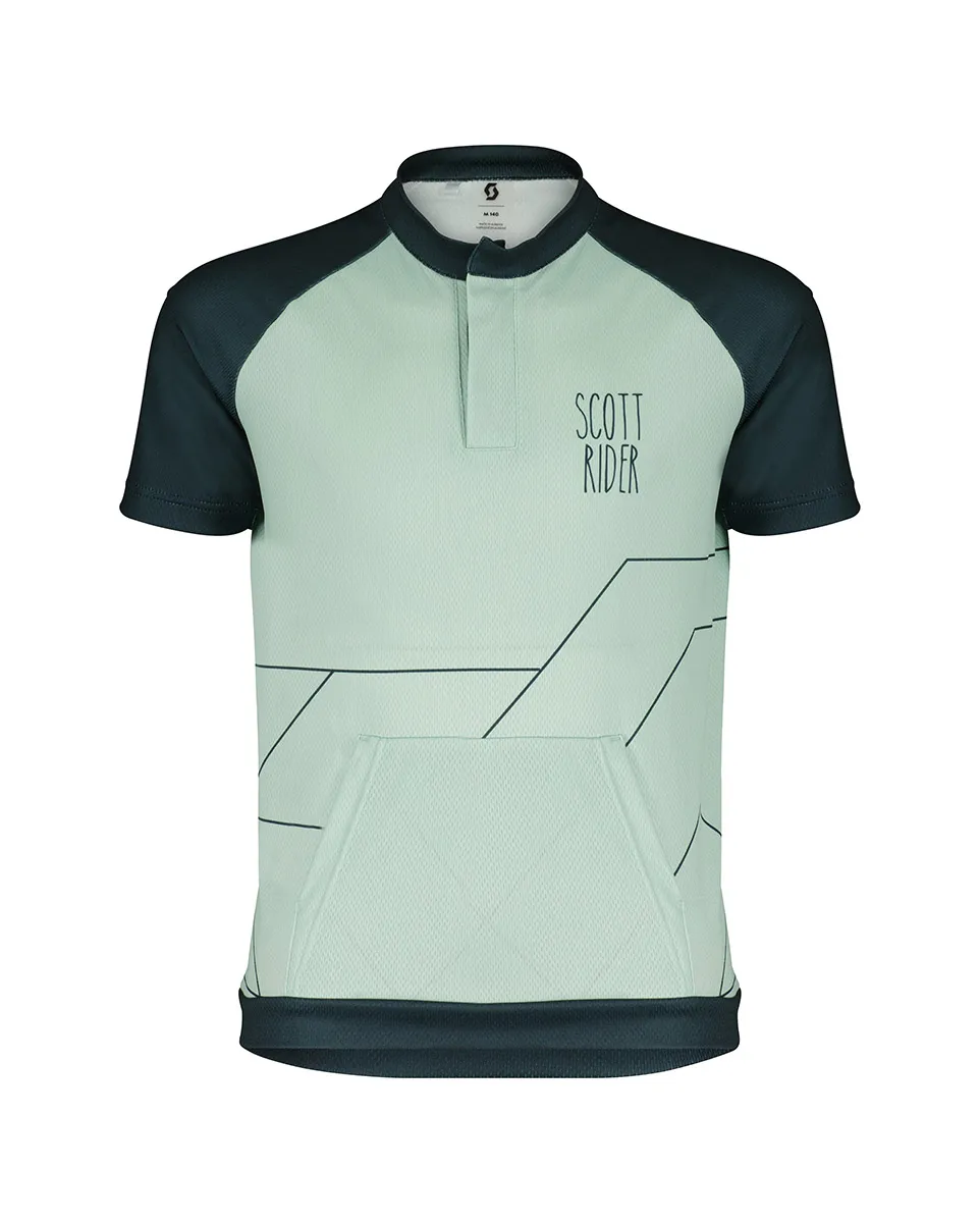 Maillot manches courtes Enfant RC TEAM JUNIOR Vert Minéral/Vert