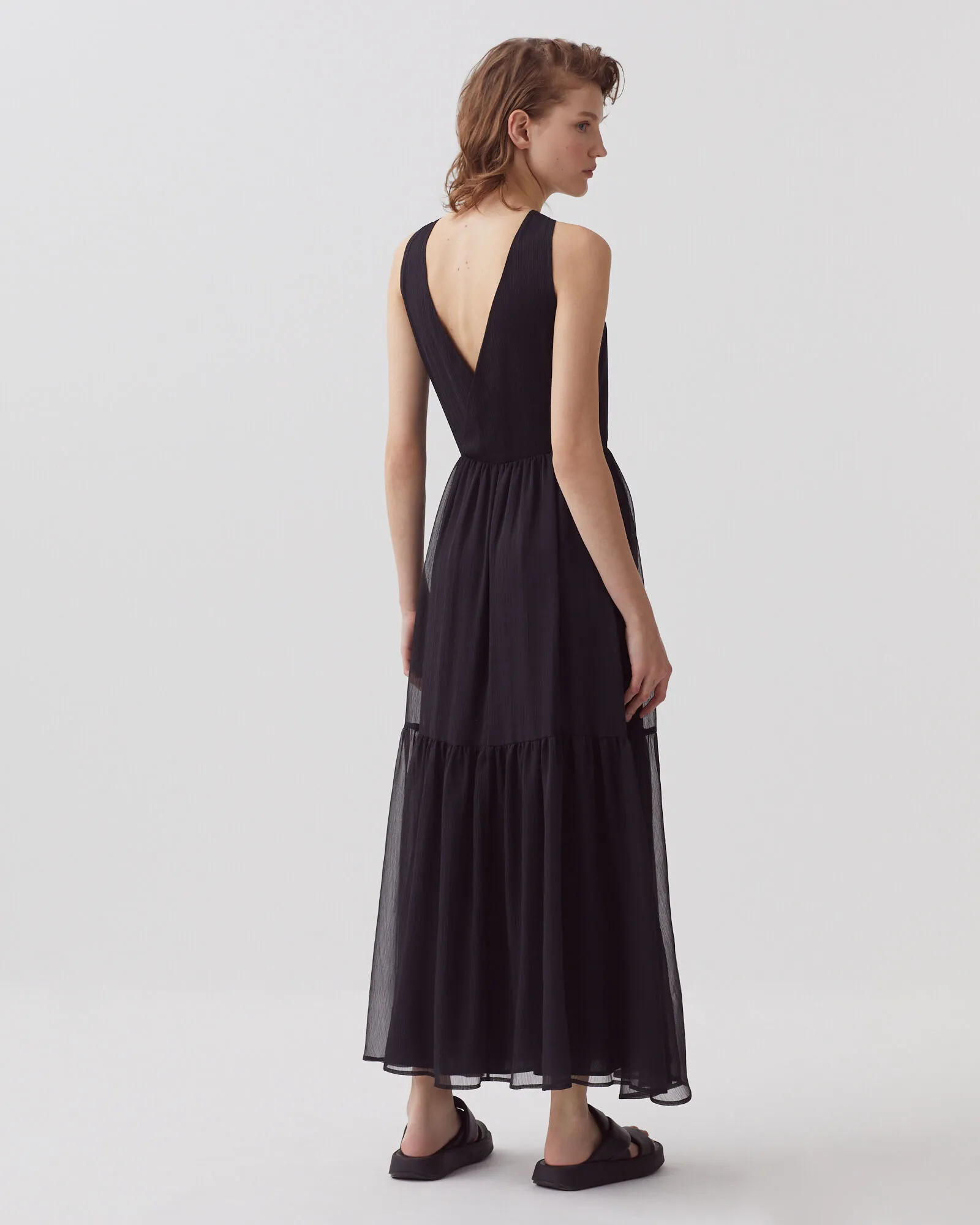 Robe longue fluide