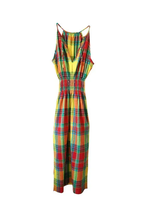 Robe à carreaux