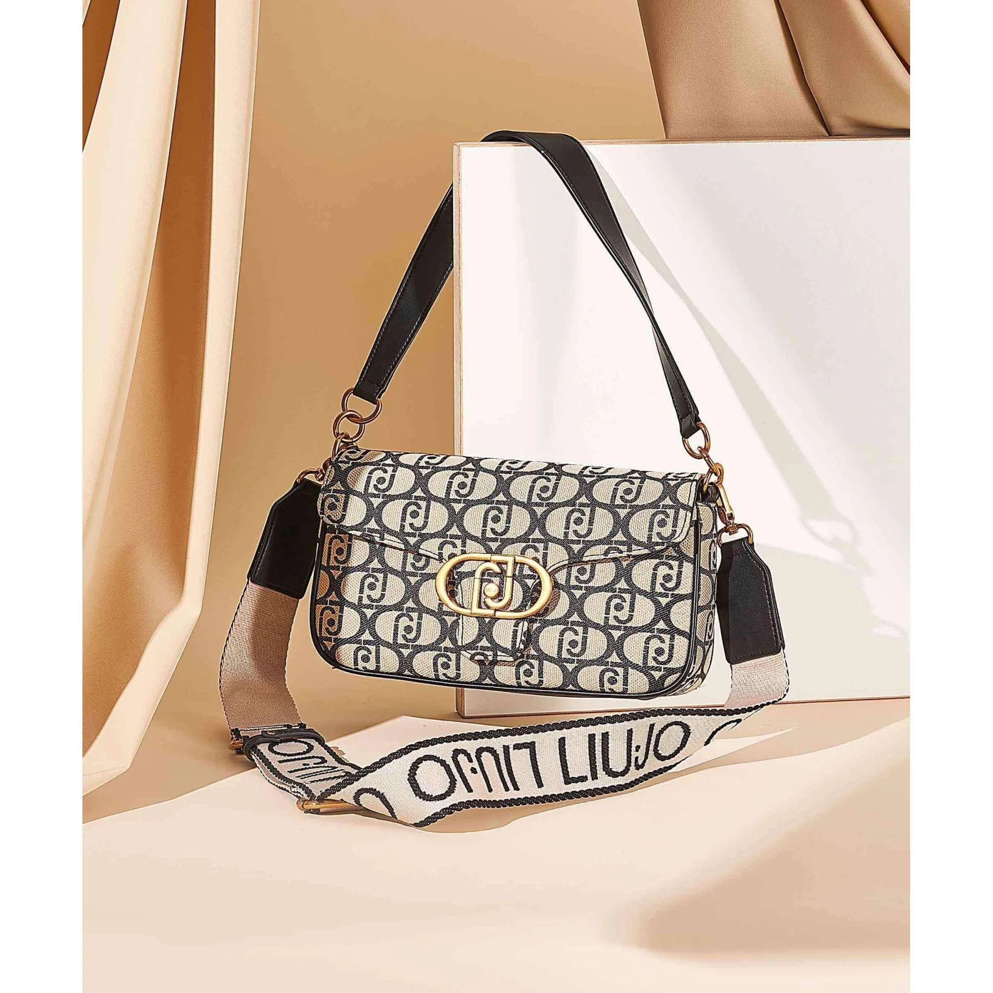 Sac Porté Epaule Liu Jo Logo Daurin AA4314T6438