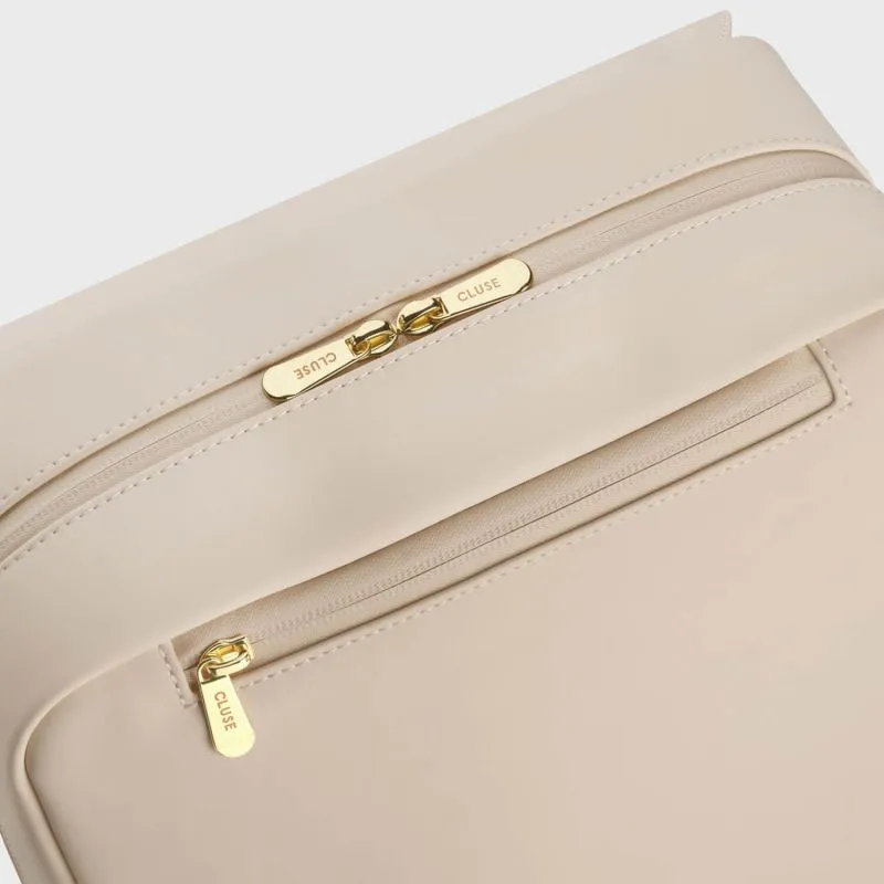 Sac à dos Cluse Nuitée 13" 35 cm Beige gold - Beige