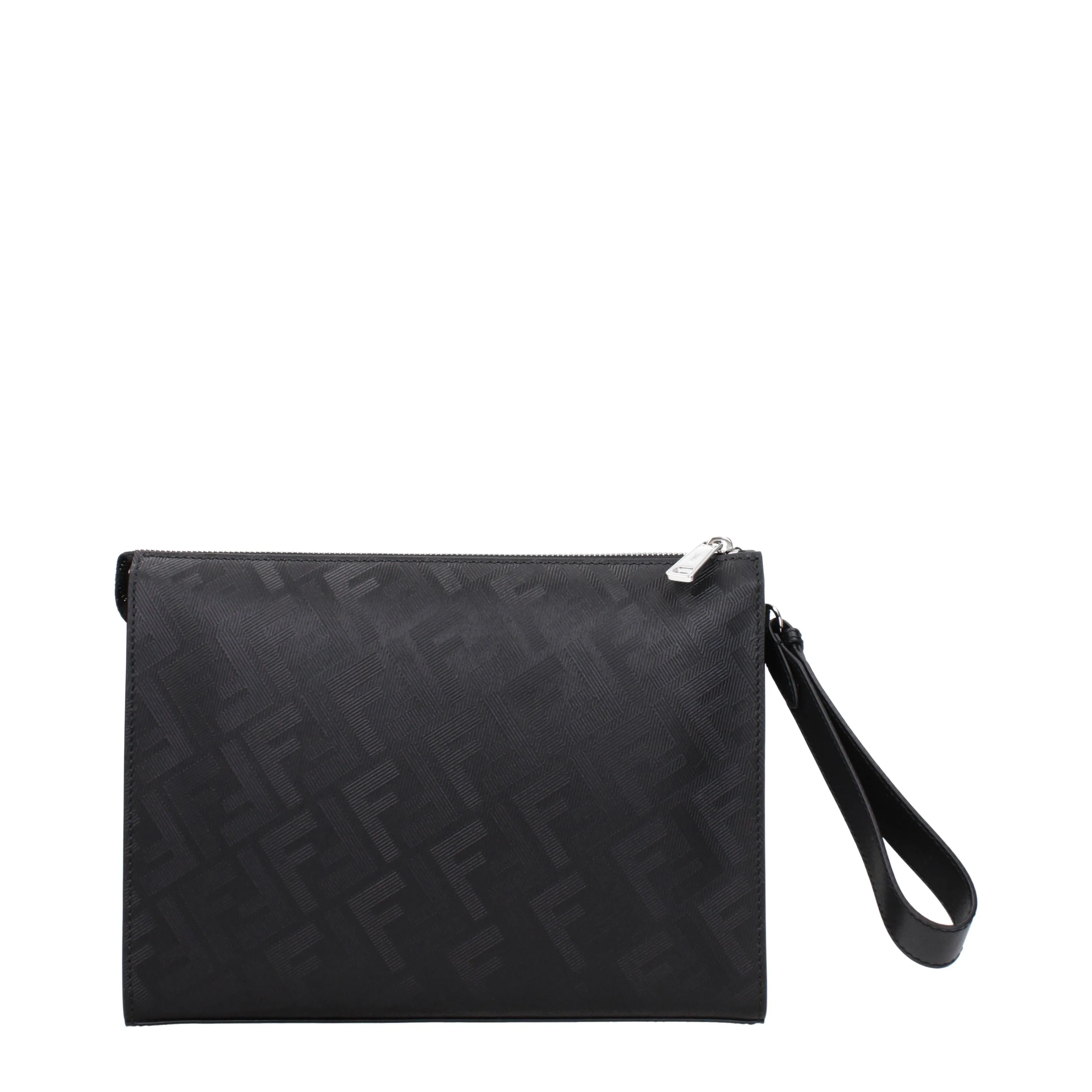 Sac à main fendi hommes en cuir noir