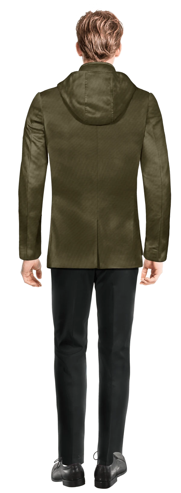 Saharienne Khaki avec capuche amovible