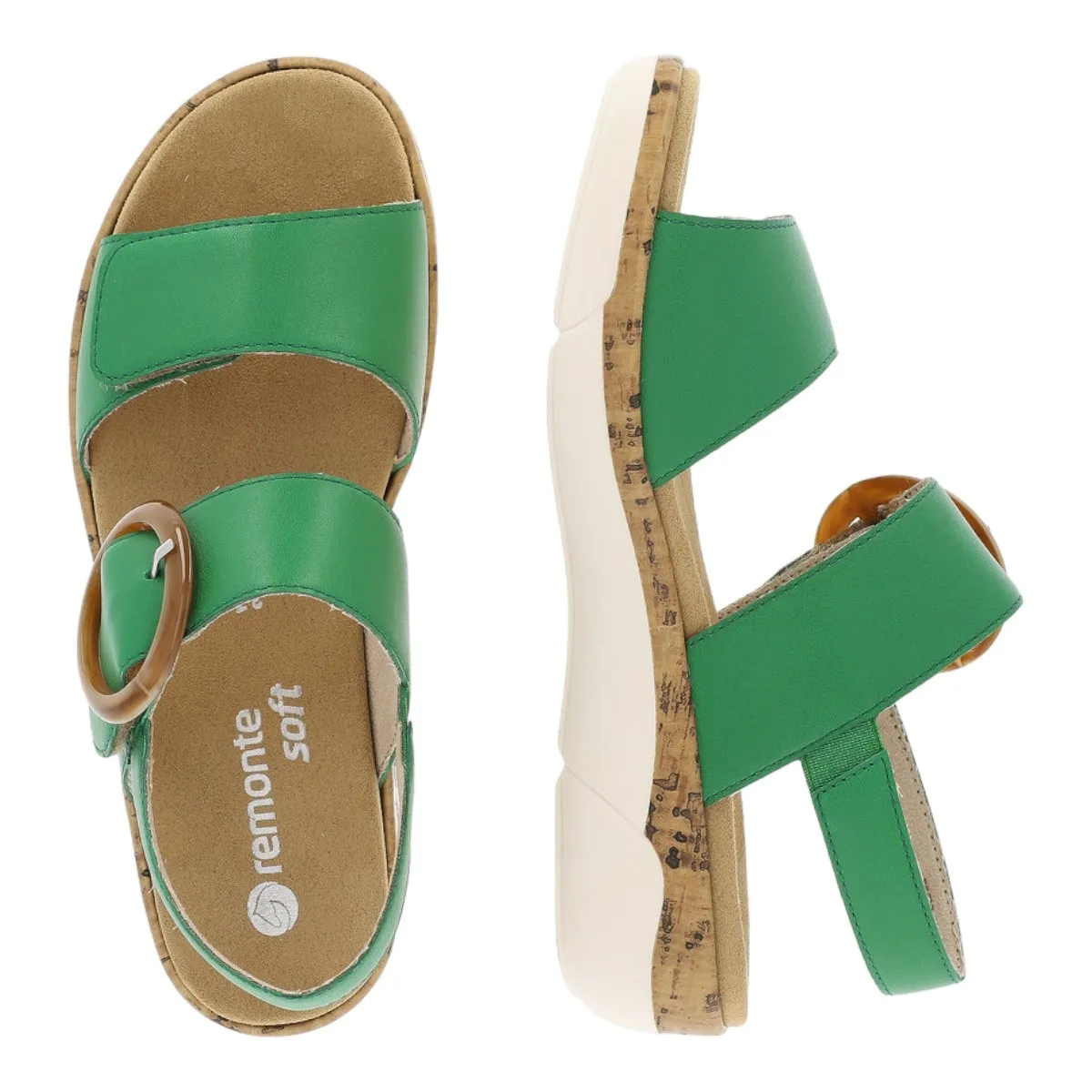 Sandales Remonte r6853 vert