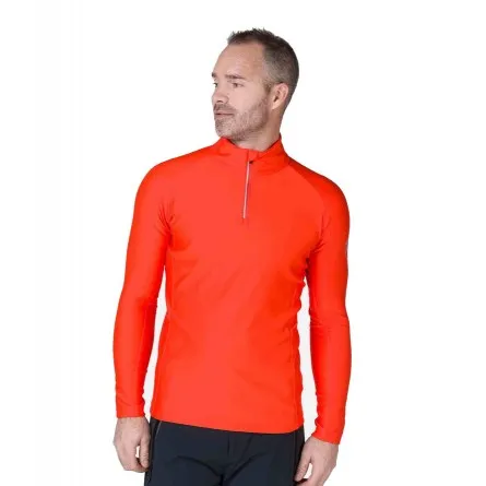 Sou-vêtement technique homme Rossignol Classique 1/2 Zip oxy orange