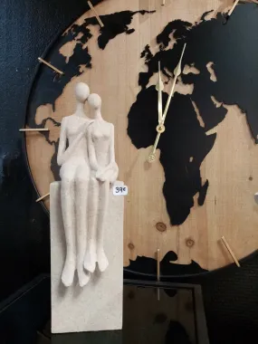 Statue couple Beige