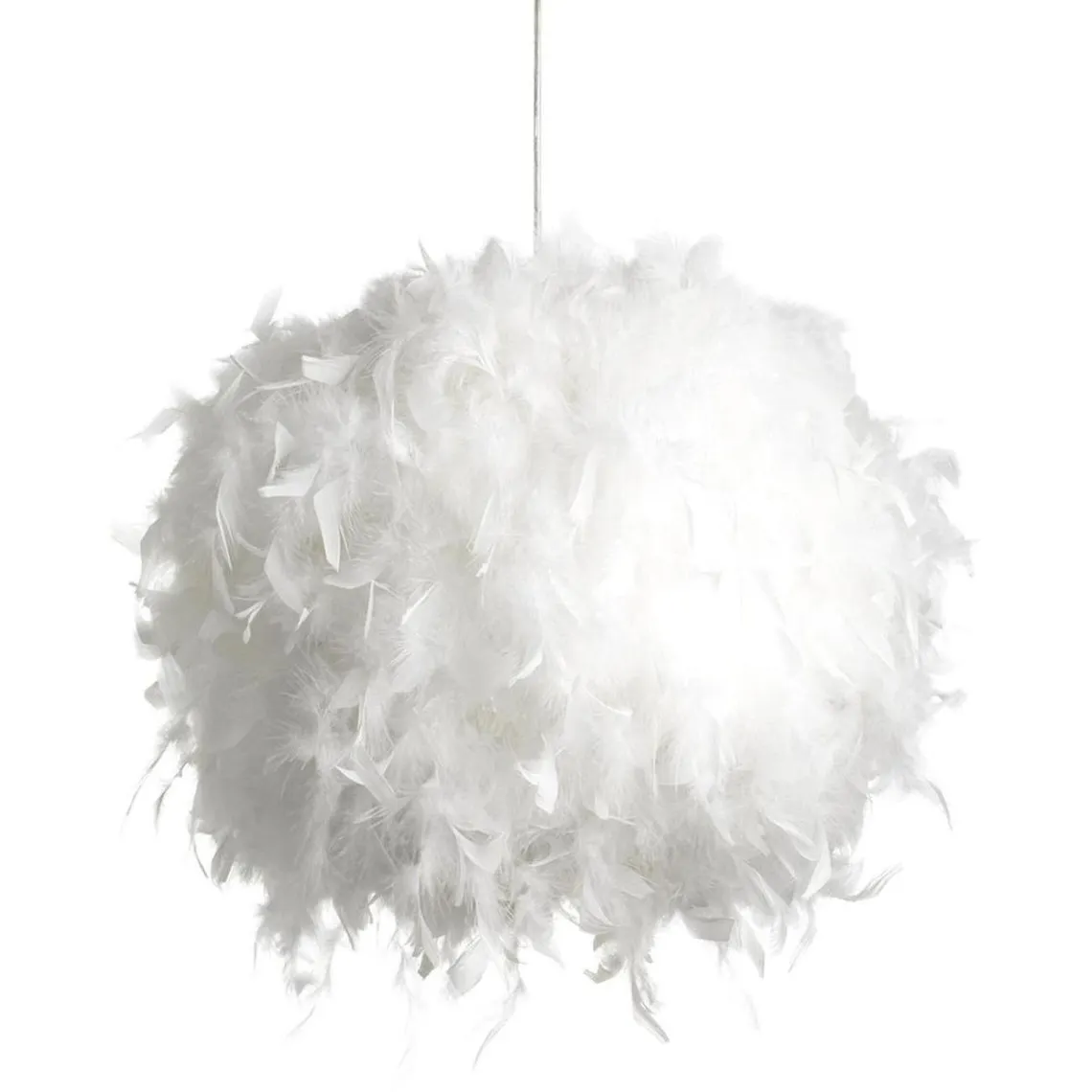 Suspension en plume Javier Blanc  | 3 Suisses