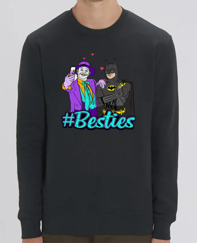 Sweat-shirt #Besties Batman Par Nick cocozza