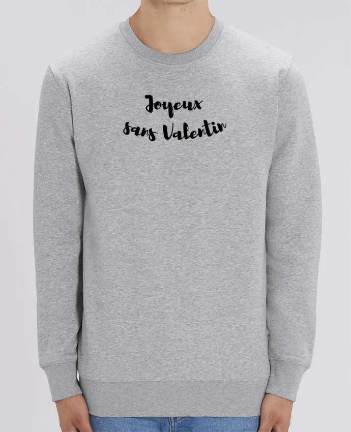 Sweat-shirt Joyeux sans Valentin Par tunetoo