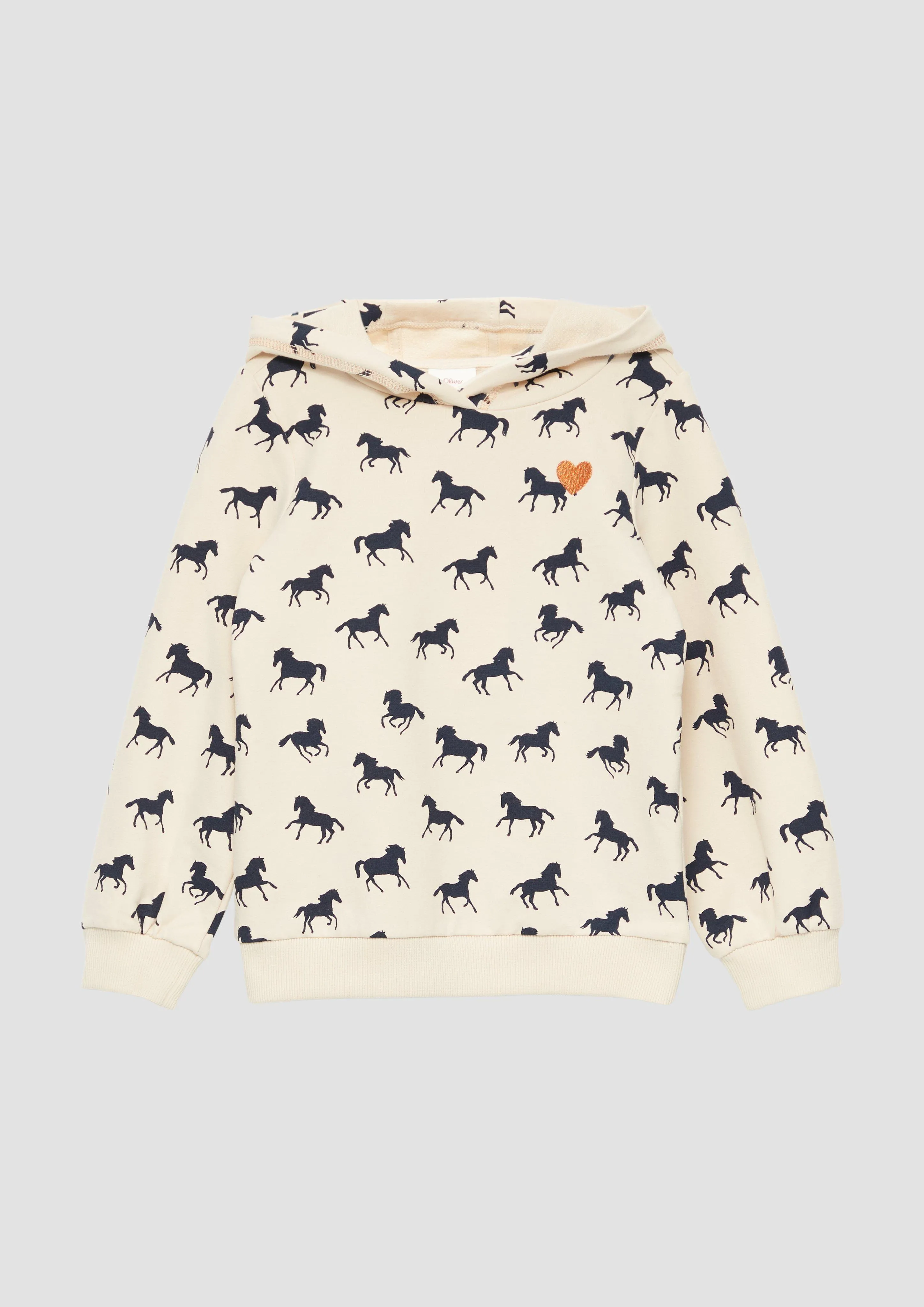Sweat-shirt à capuche et imprimé