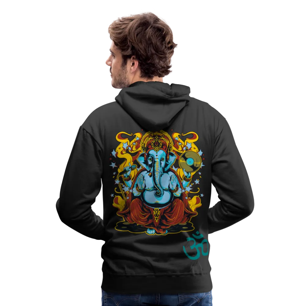 Sweat-shirt à capuche Premium pour hommes Om hindouisme