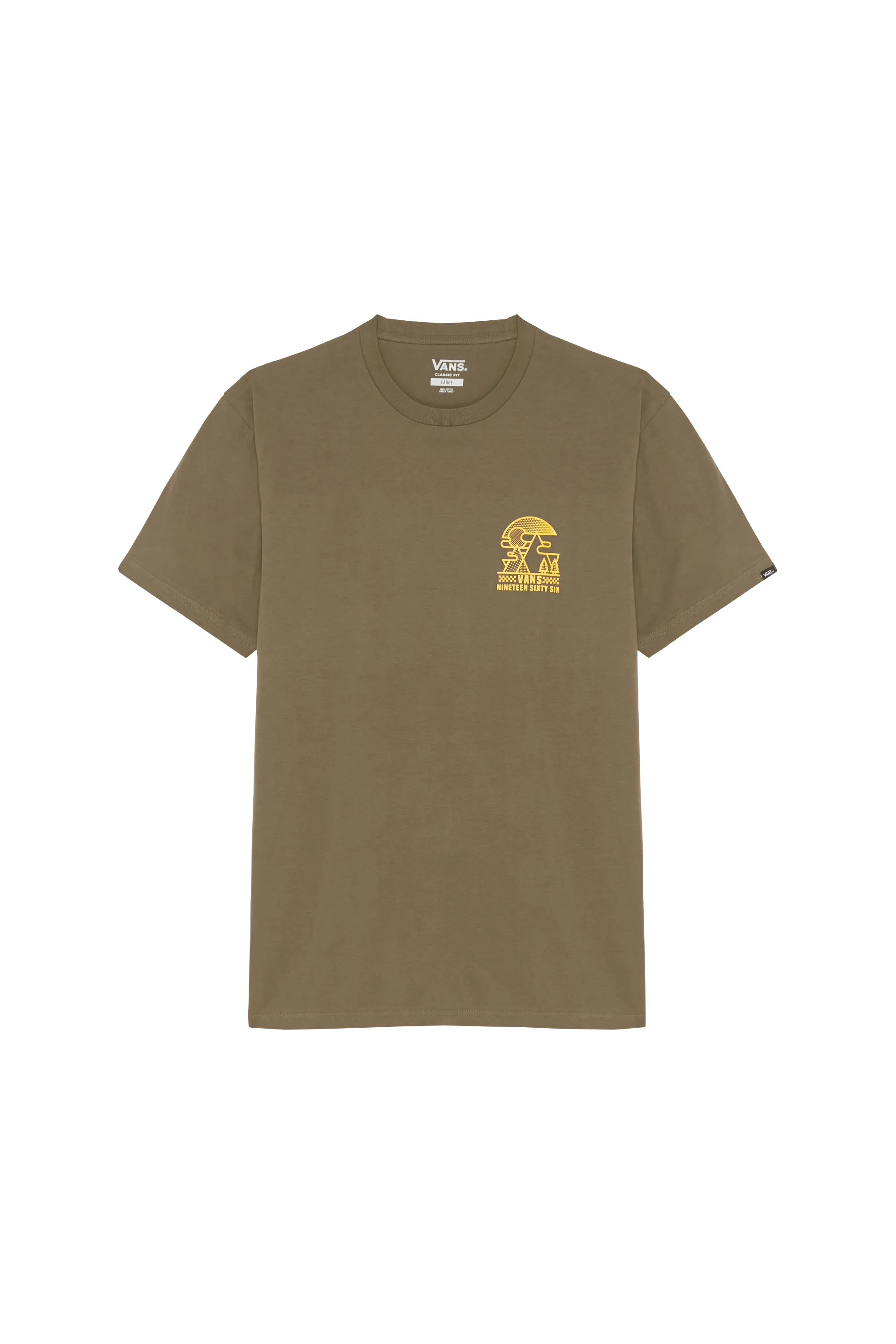 T-shirt Kaki Vans - Homme | Citadium
