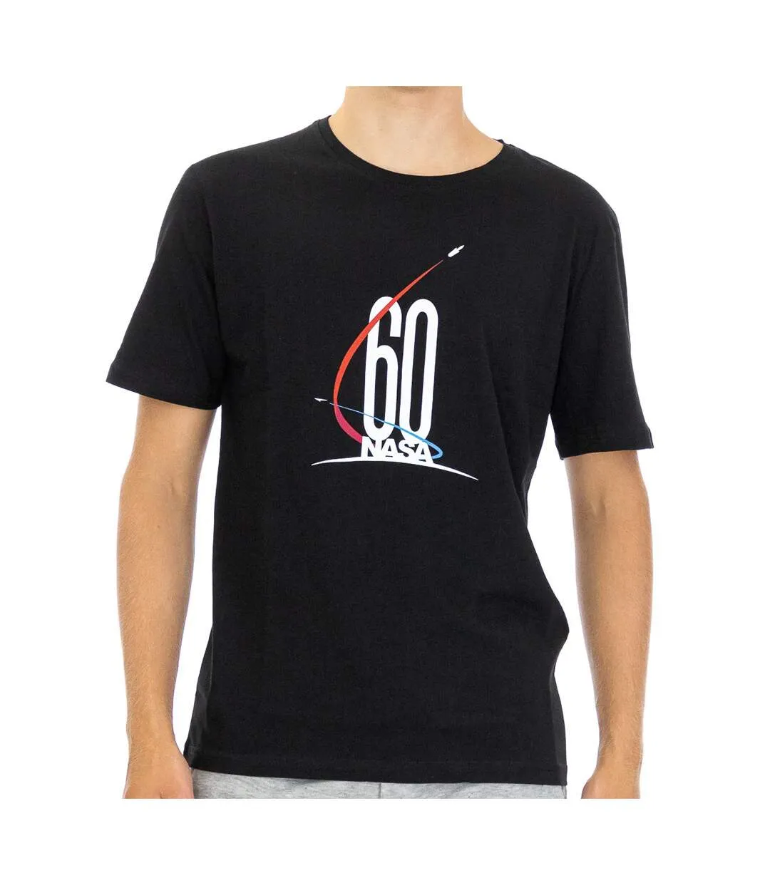 T-shirt Noir Homme Nasa 52T