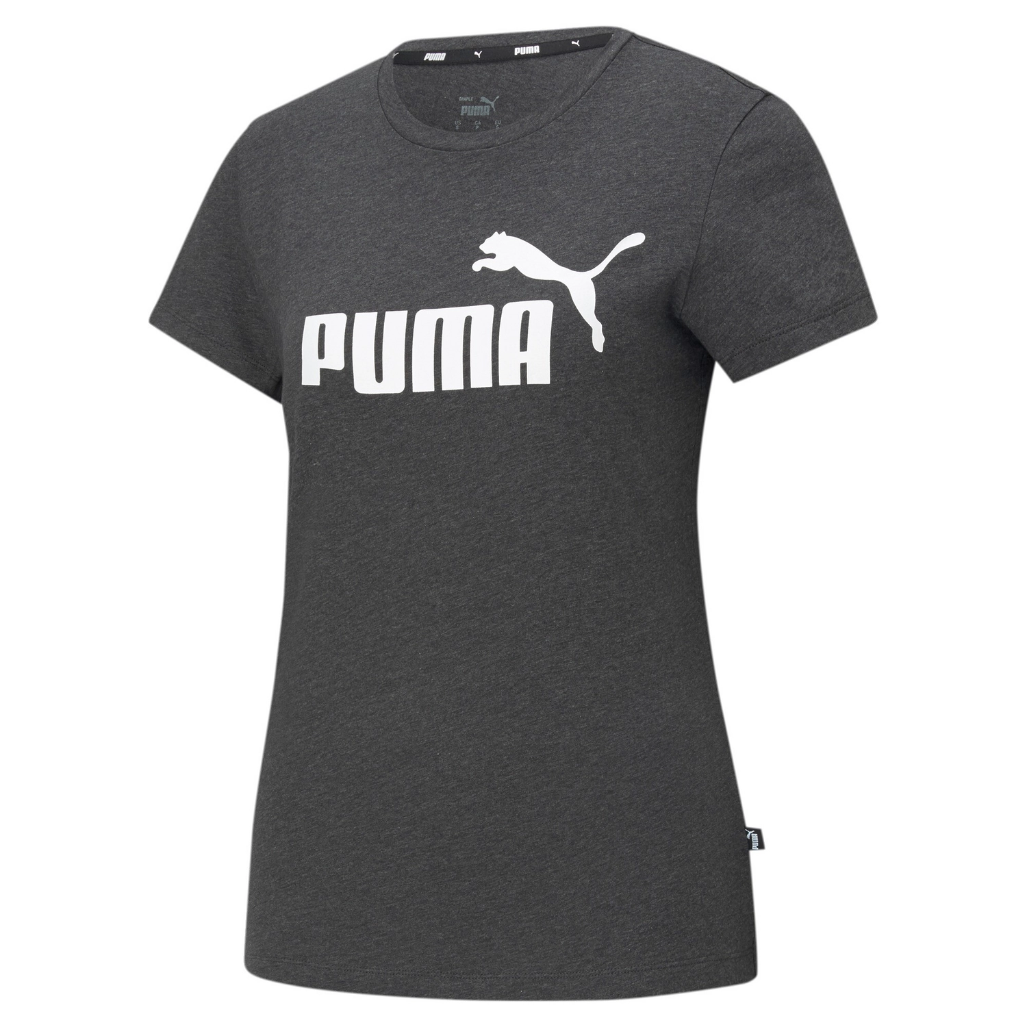 T-shirt PUMA Femme Essentials Logo Tee Dark Grey