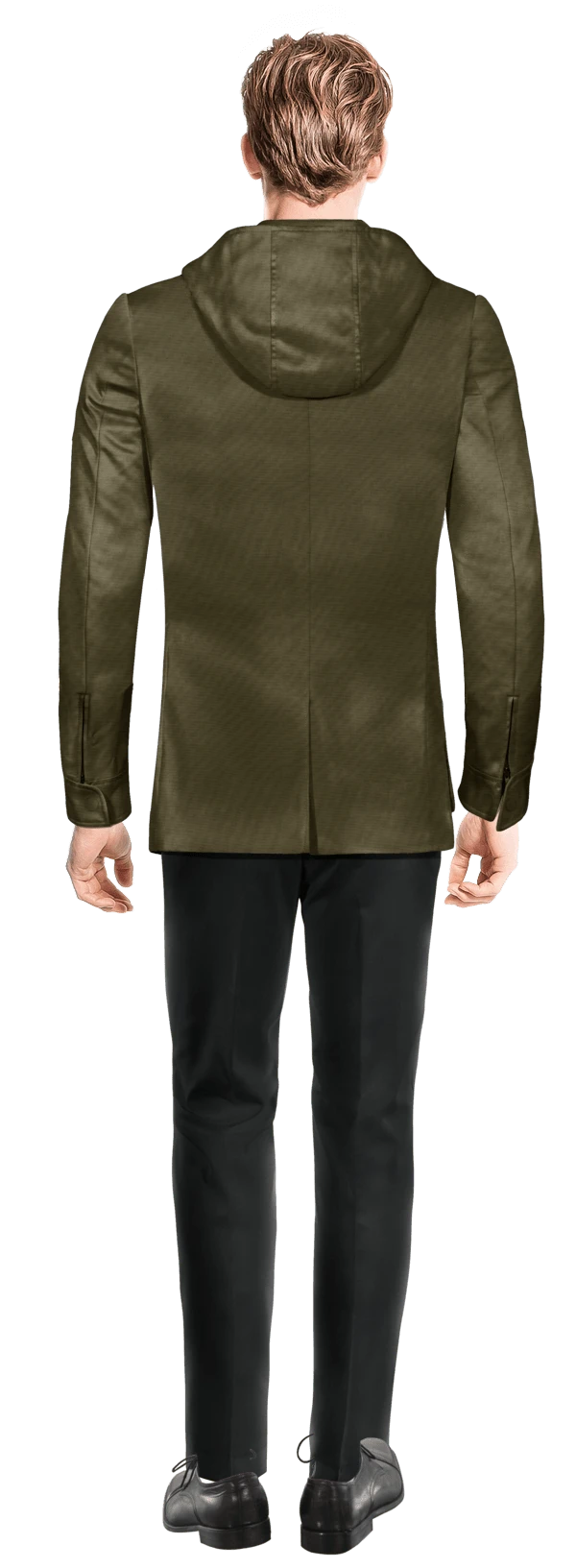 Veste saharienne Khaki avec capuche