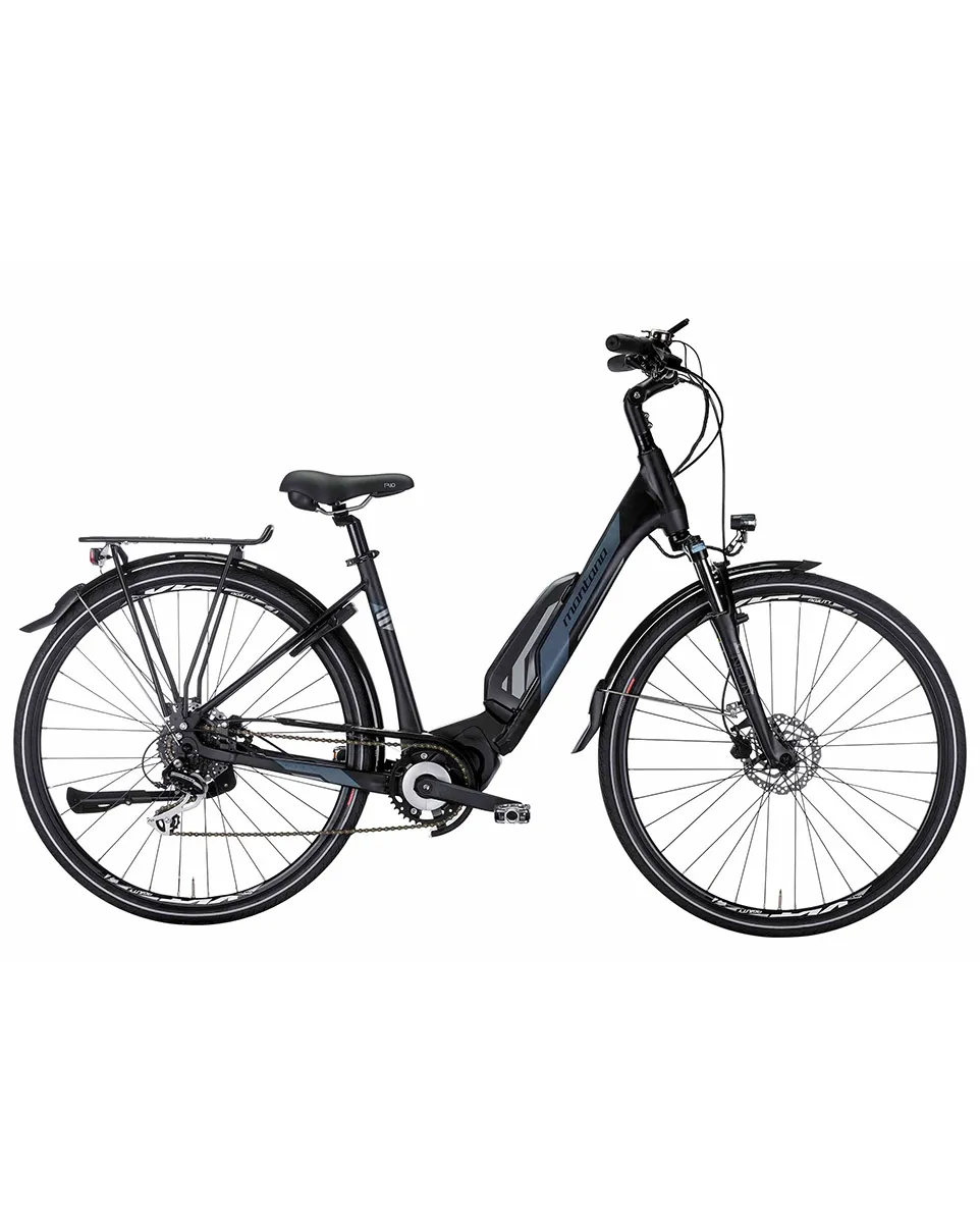 Vélo électrique urbain Unisexe E-JET CITY ACERA 8V E6100 504WH Noir