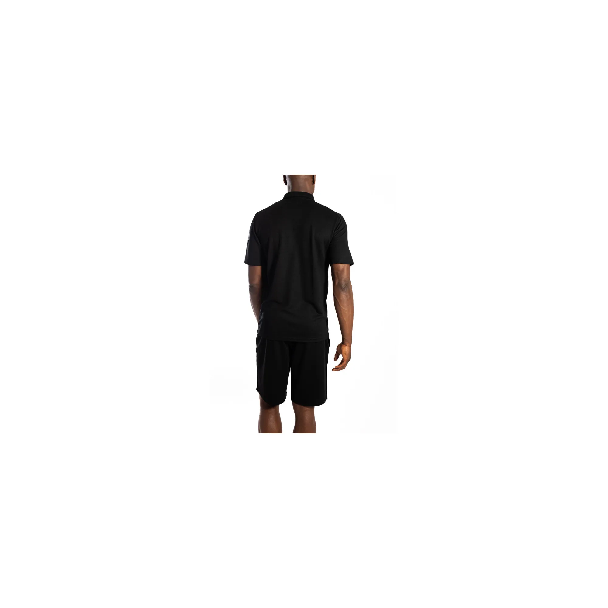 Vêtement thermorégulateur | Polo Homme - Lenno noir| AKAMMAK 
